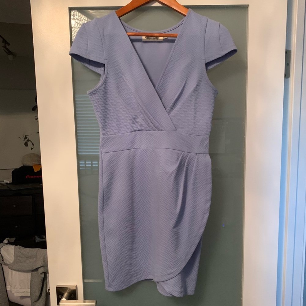 Blue dress